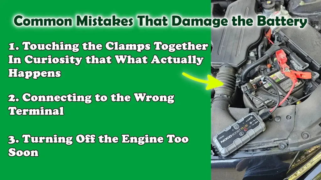 Common Mistakes That Damage the Battery