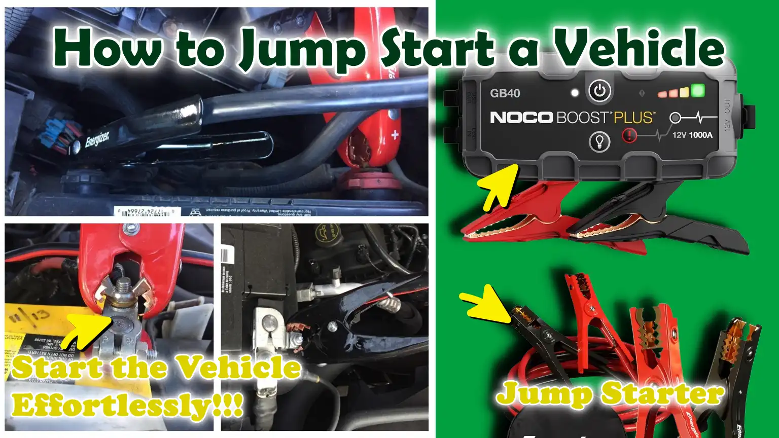 How to Jump Start a Vehicle