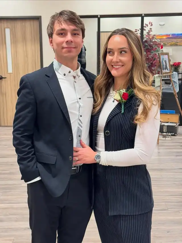 Sabré Cook with Her Partner