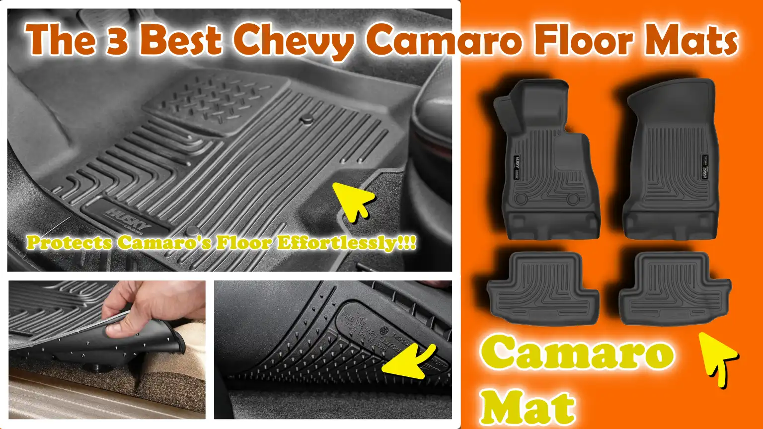 Best Chevy Camaro Floor Mats