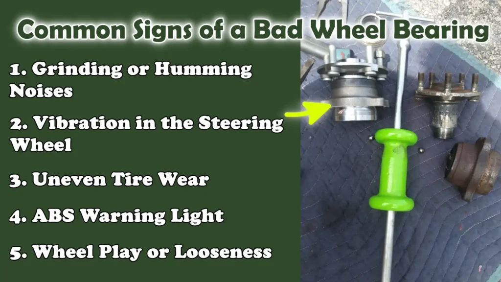 Common Signs of a Bad Wheel Bearing
