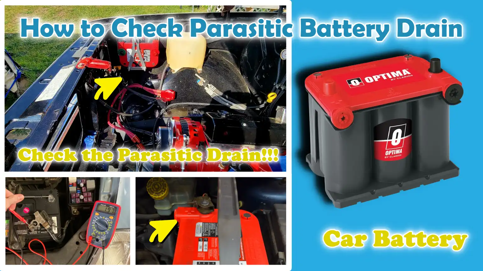 How to Check Parasitic Battery Drain