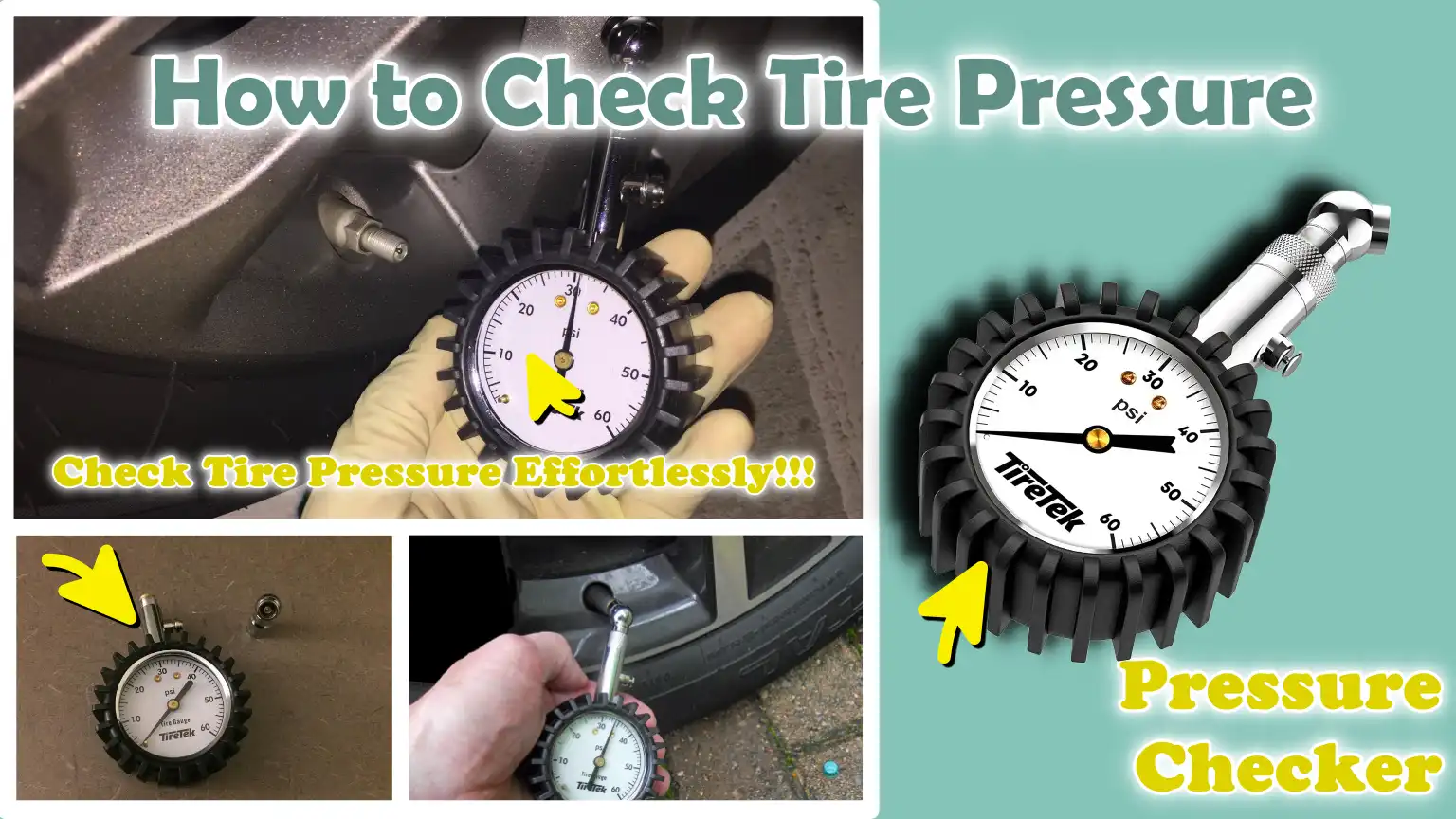 How to Check Tire Pressure