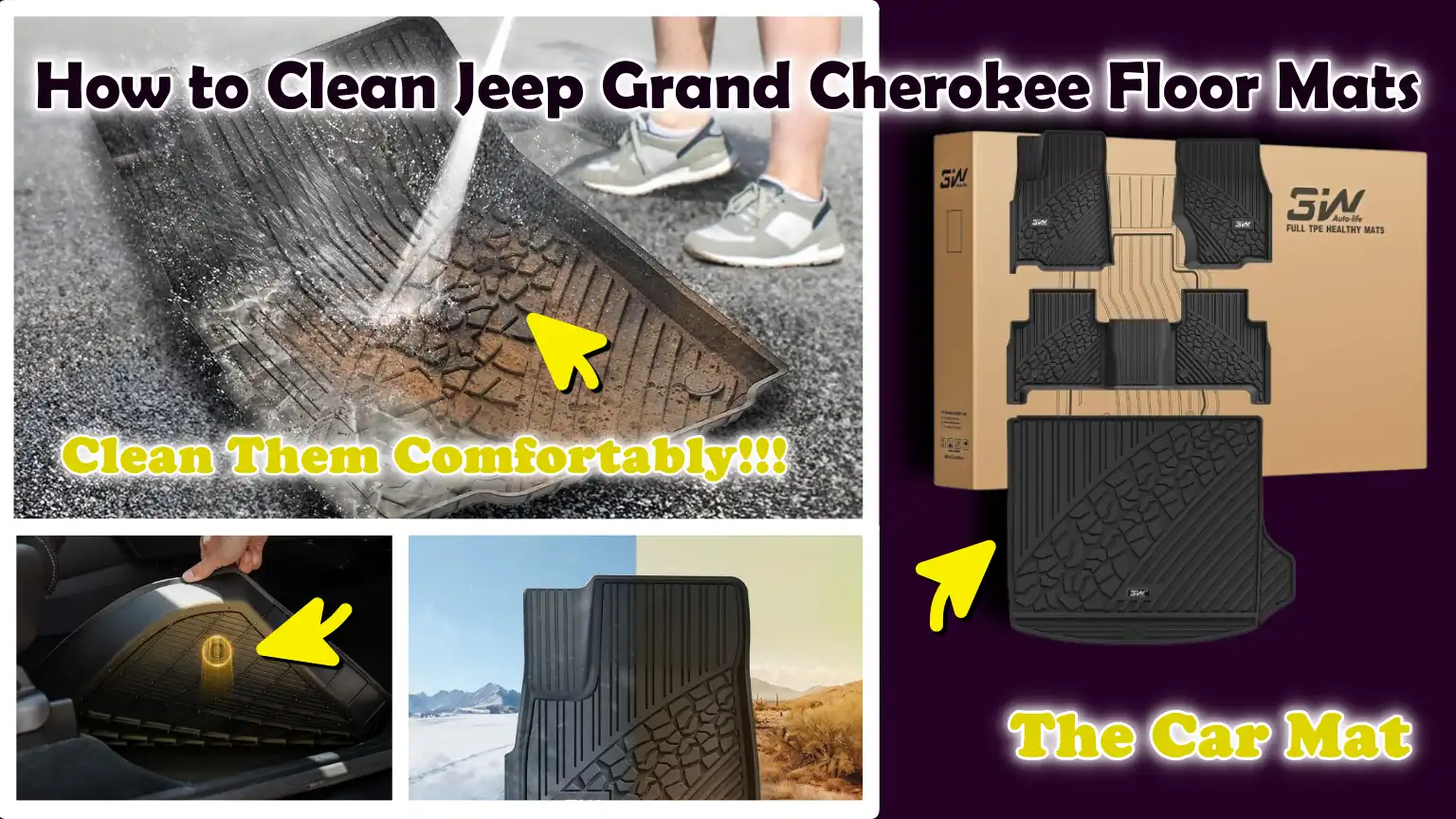 How to Clean Jeep Grand Cherokee Floor Mats