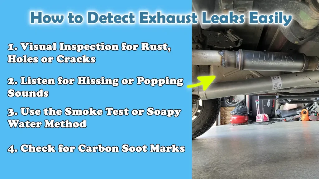 How to Detect Exhaust Leaks Easily