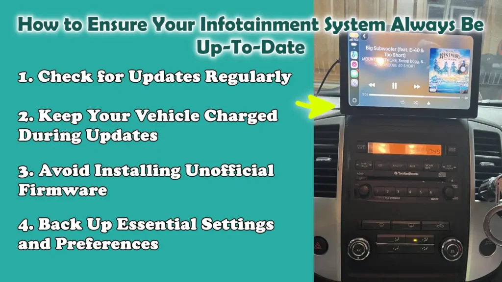 How to Ensure Your Infotainment System Always Be Up-To-Date