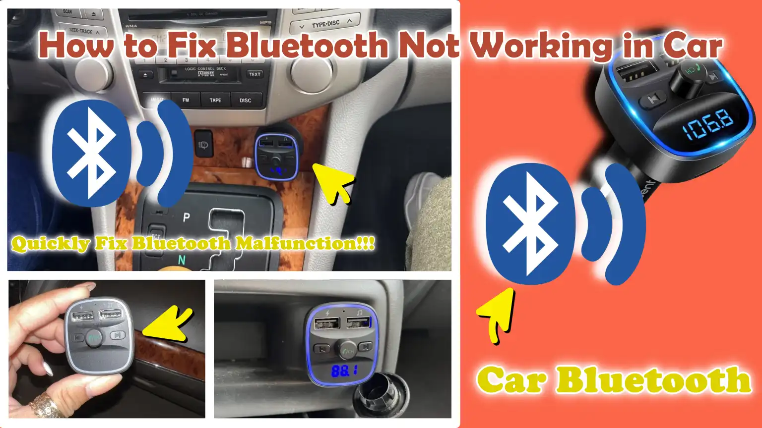 How to Fix Bluetooth Not Working in Car