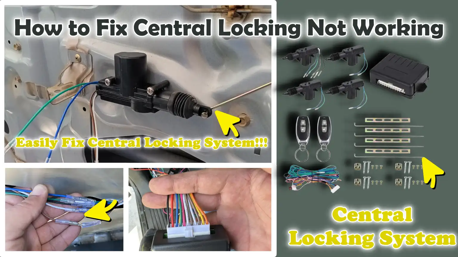 How to Fix Central Locking Not Working