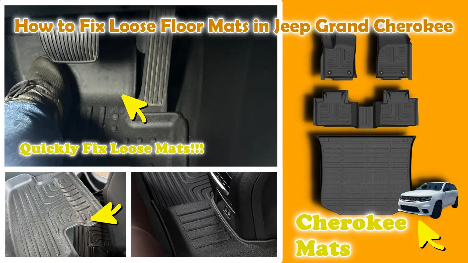 How to Fix Loose Floor Mats in Jeep Grand Cherokee