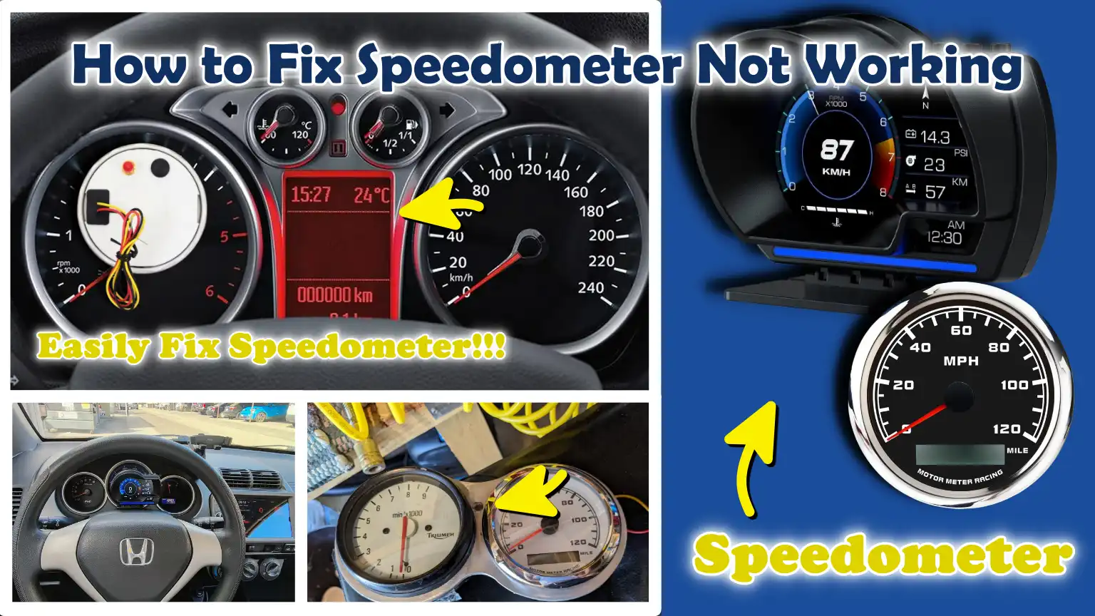 How to Fix Speedometer Not Working