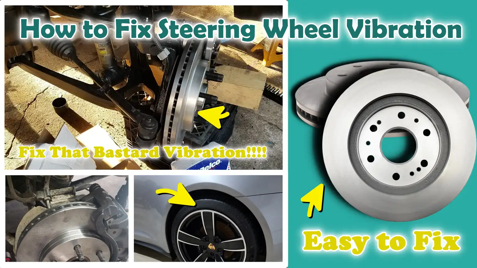 How to Fix Steering Wheel Vibration