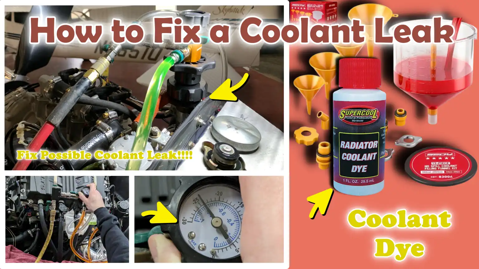 How to Fix a Coolant Leak