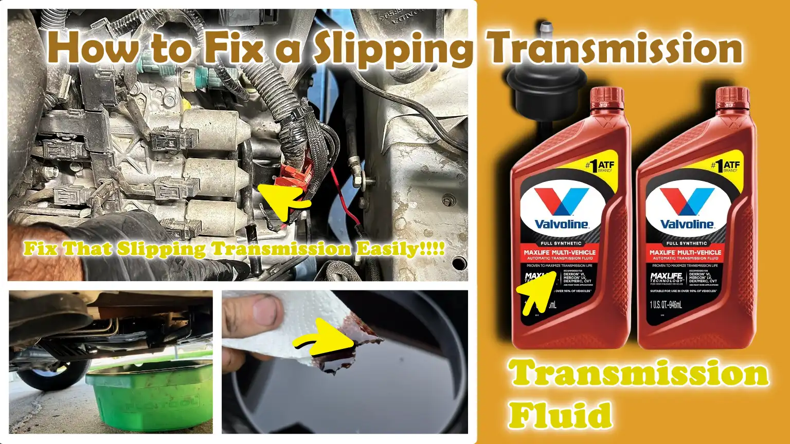 How to Fix a Slipping Transmission
