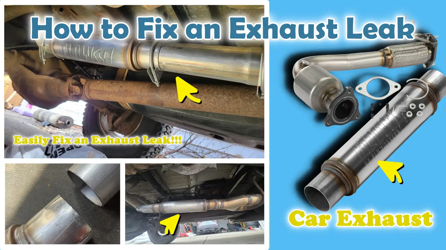 How to Fix an Exhaust Leak