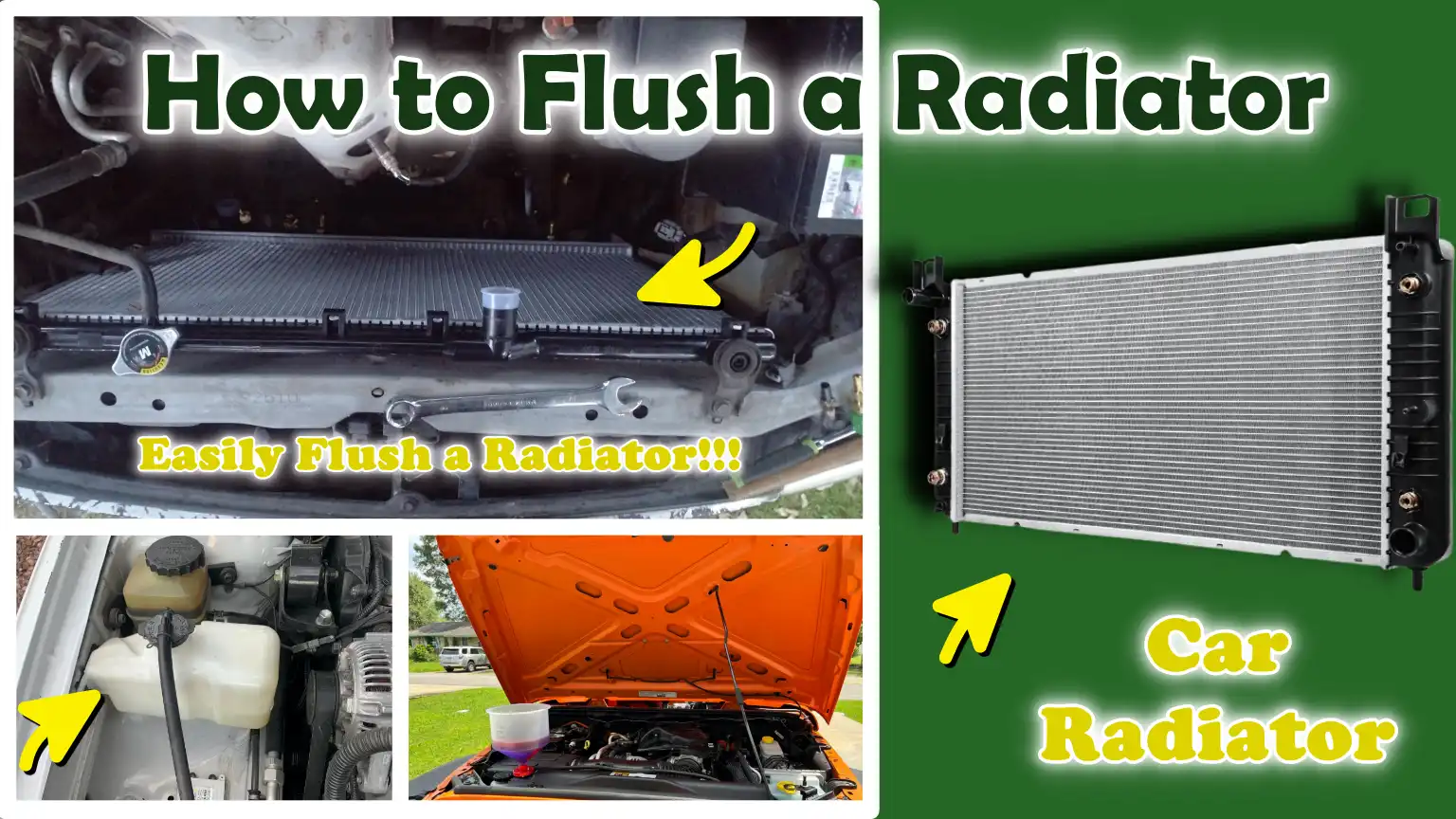 How to Flush a Radiator