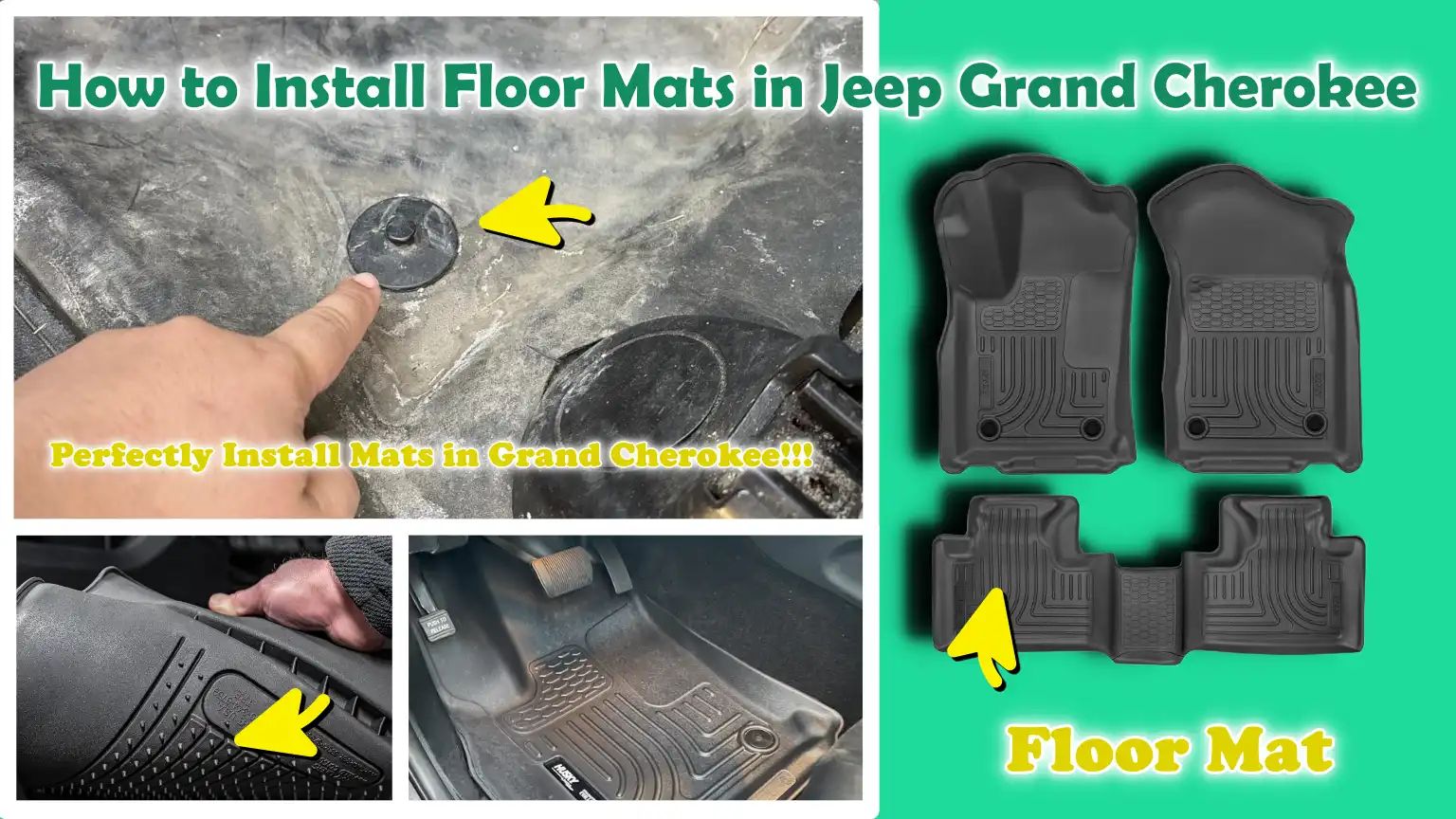 How to Install Floor Mats in Jeep Grand Cherokee