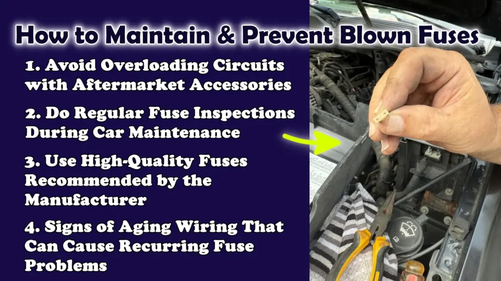 How to Maintain & Prevent Blown Fuses