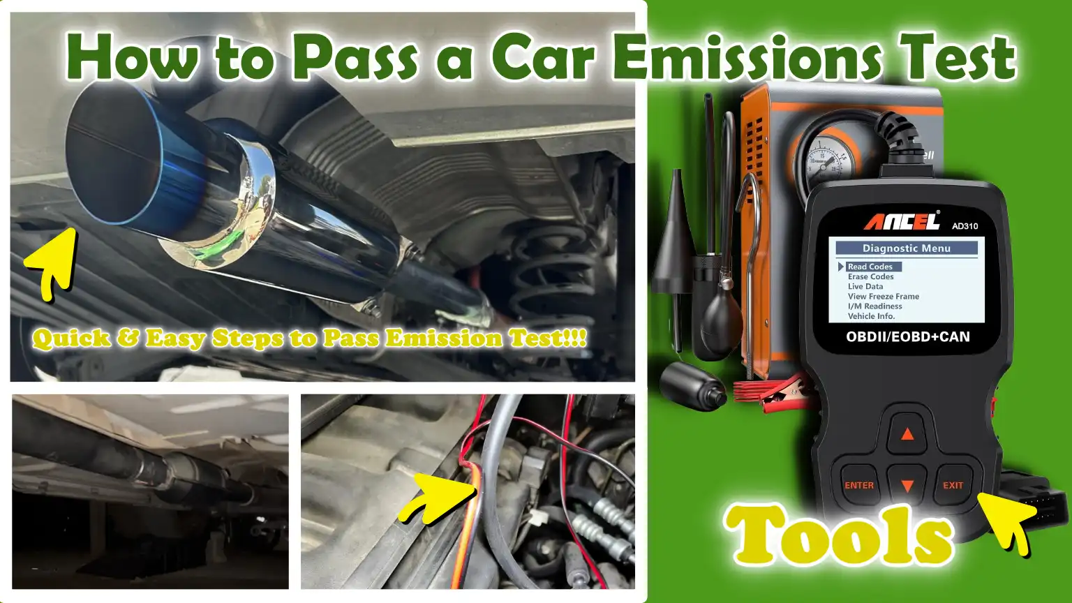 How to Pass a Car Emissions Test