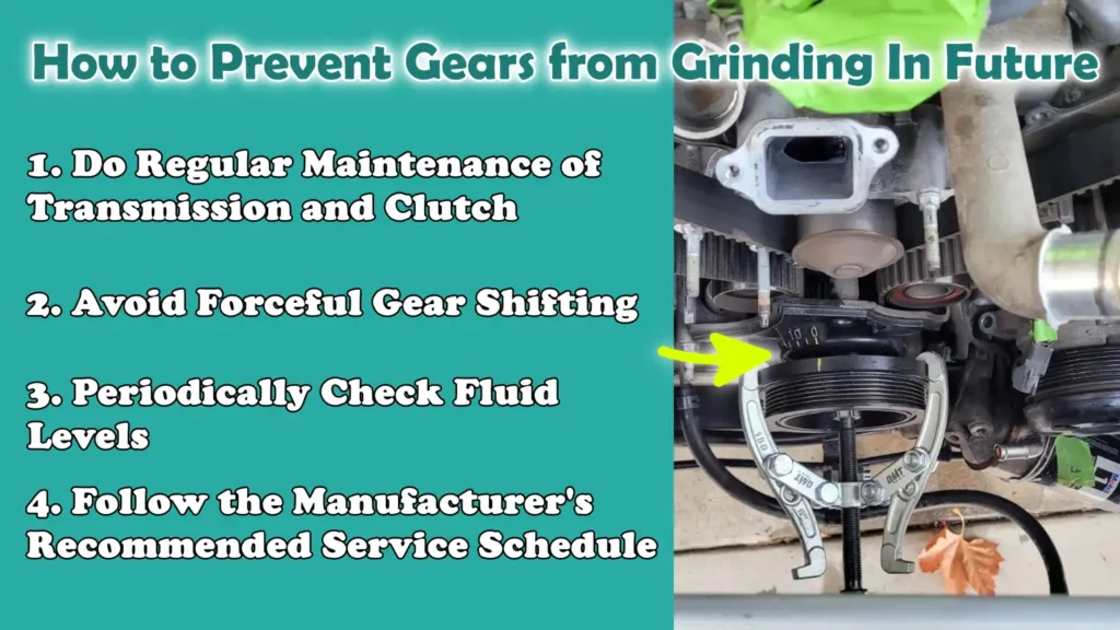 How to Prevent Gears from Grinding In Future
