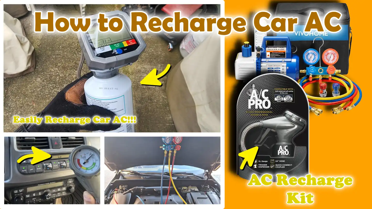 How to Recharge Car AC