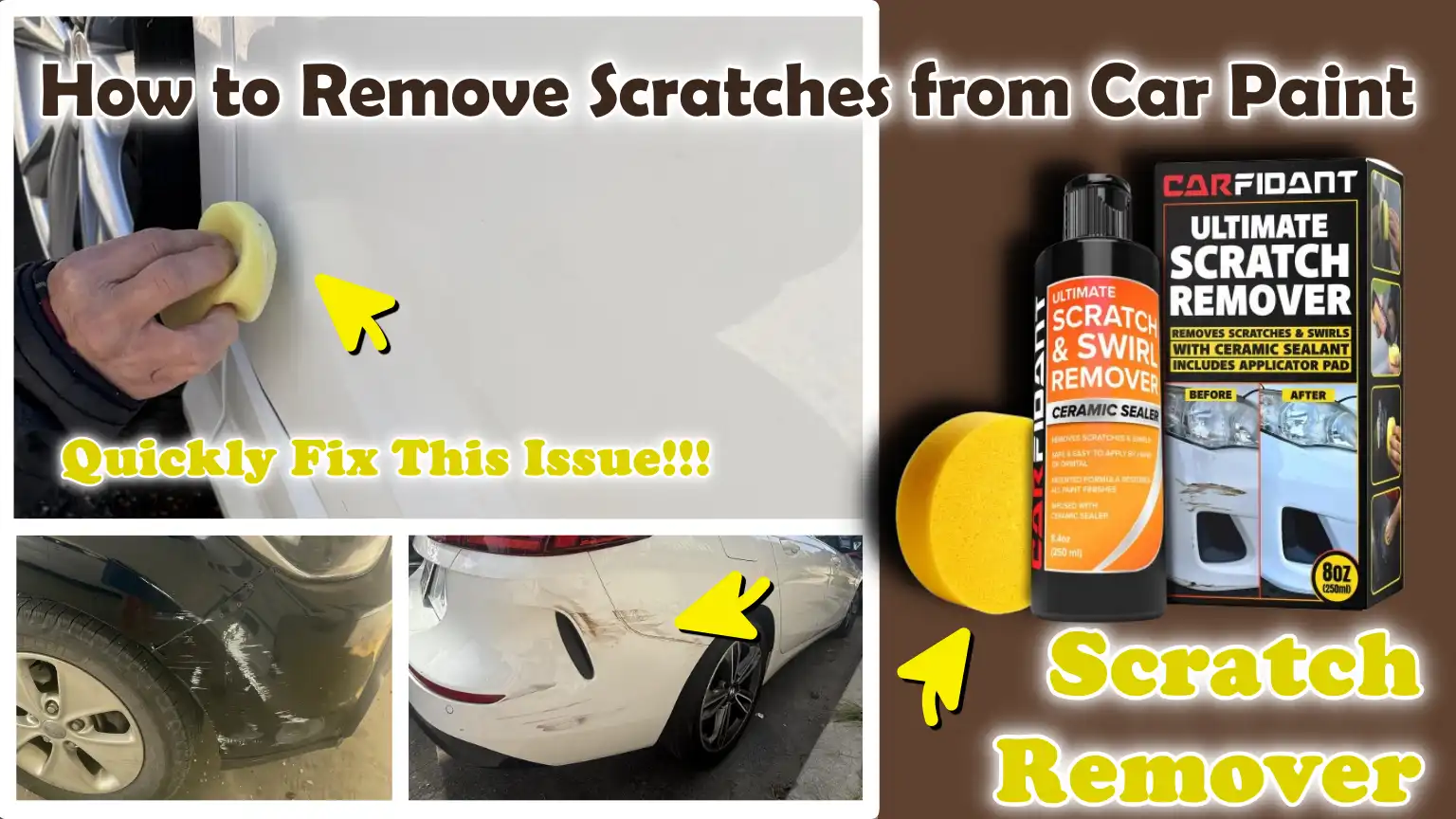 How to Remove Scratches from Car Paint