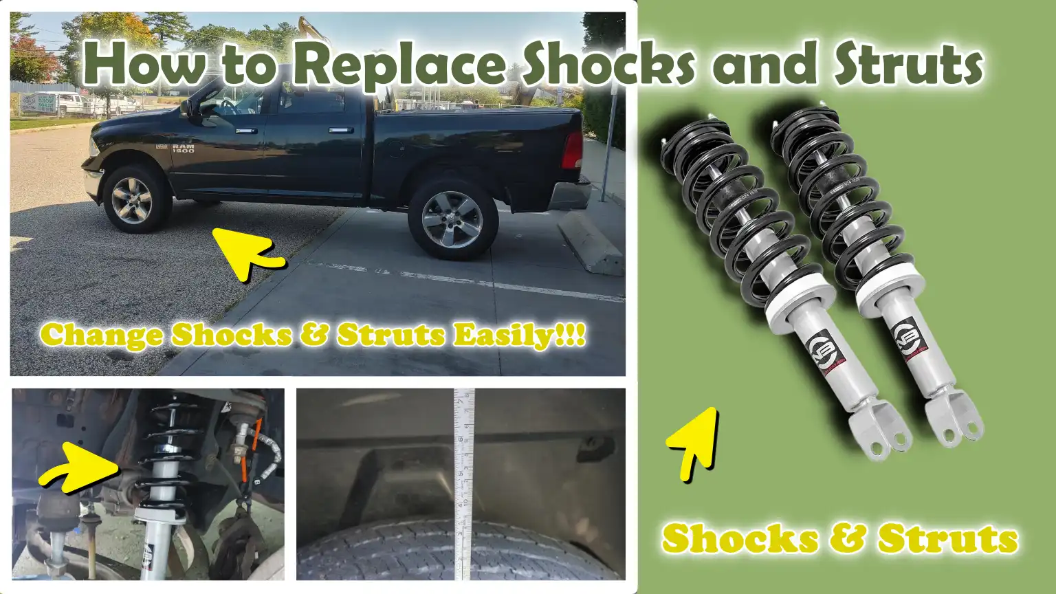 How to Replace Shocks and Struts