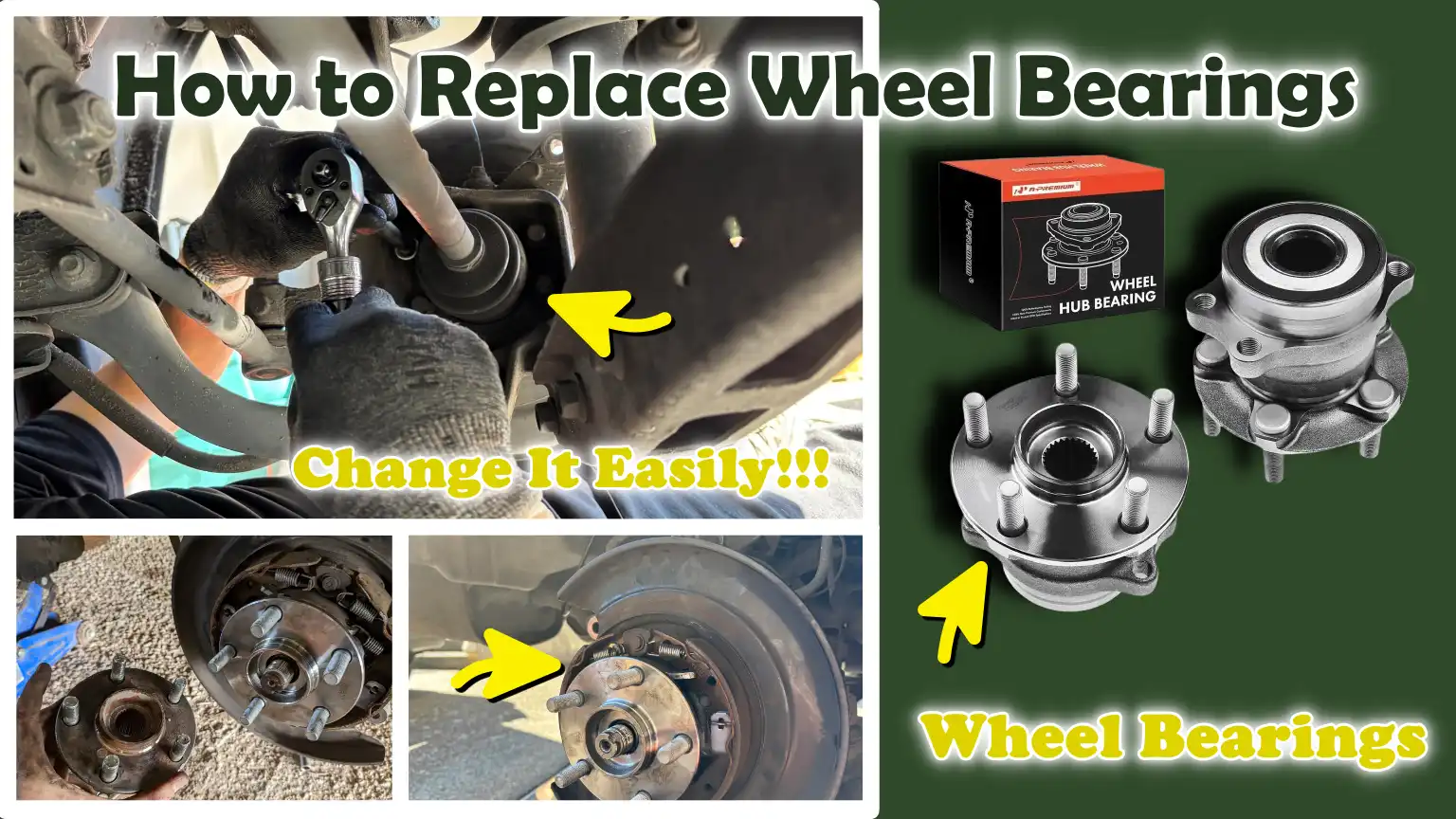 How to Replace Wheel Bearings