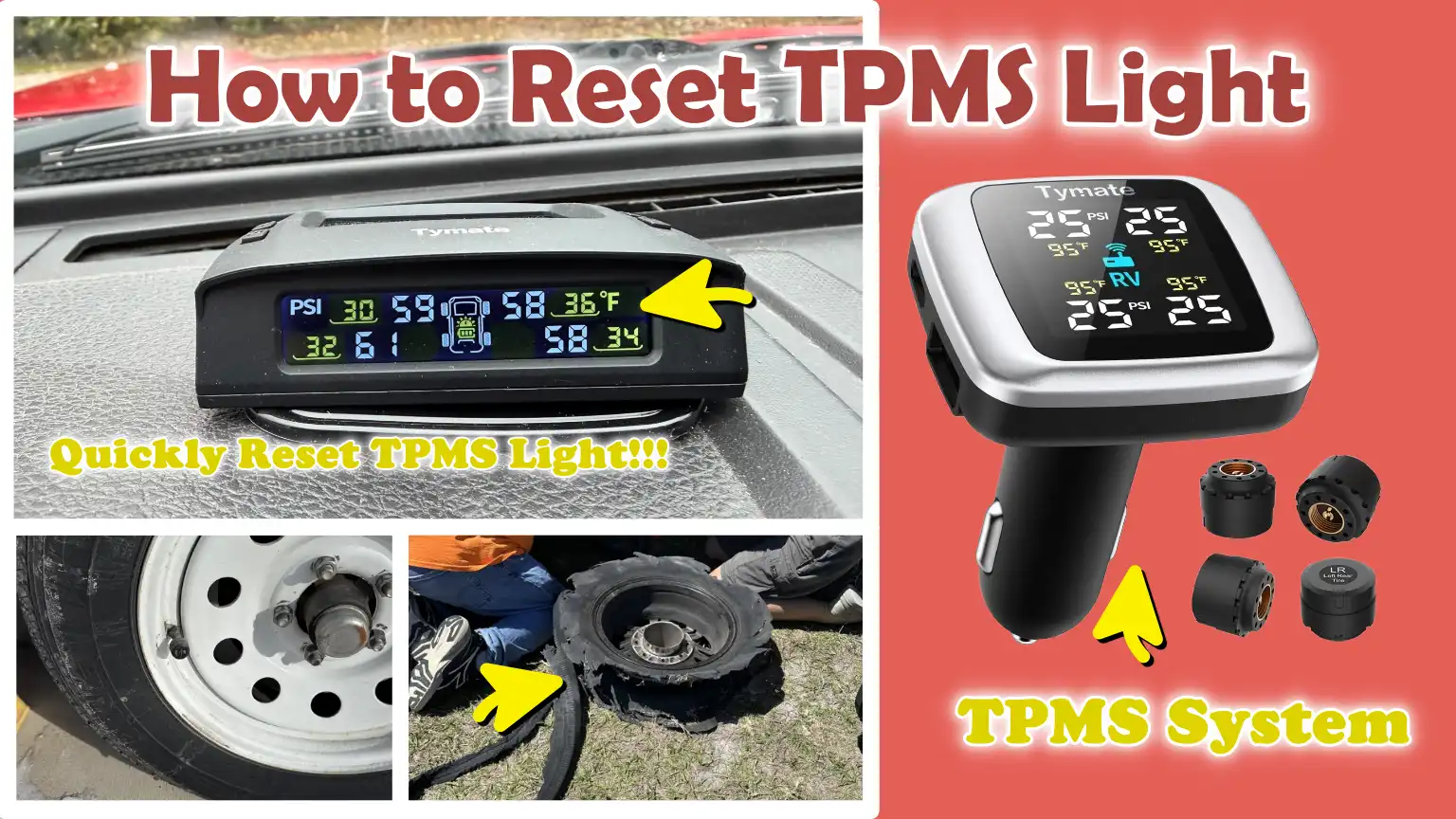 How to Reset TPMS Light