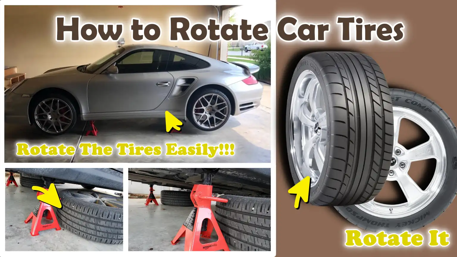 How to Rotate Car Tires