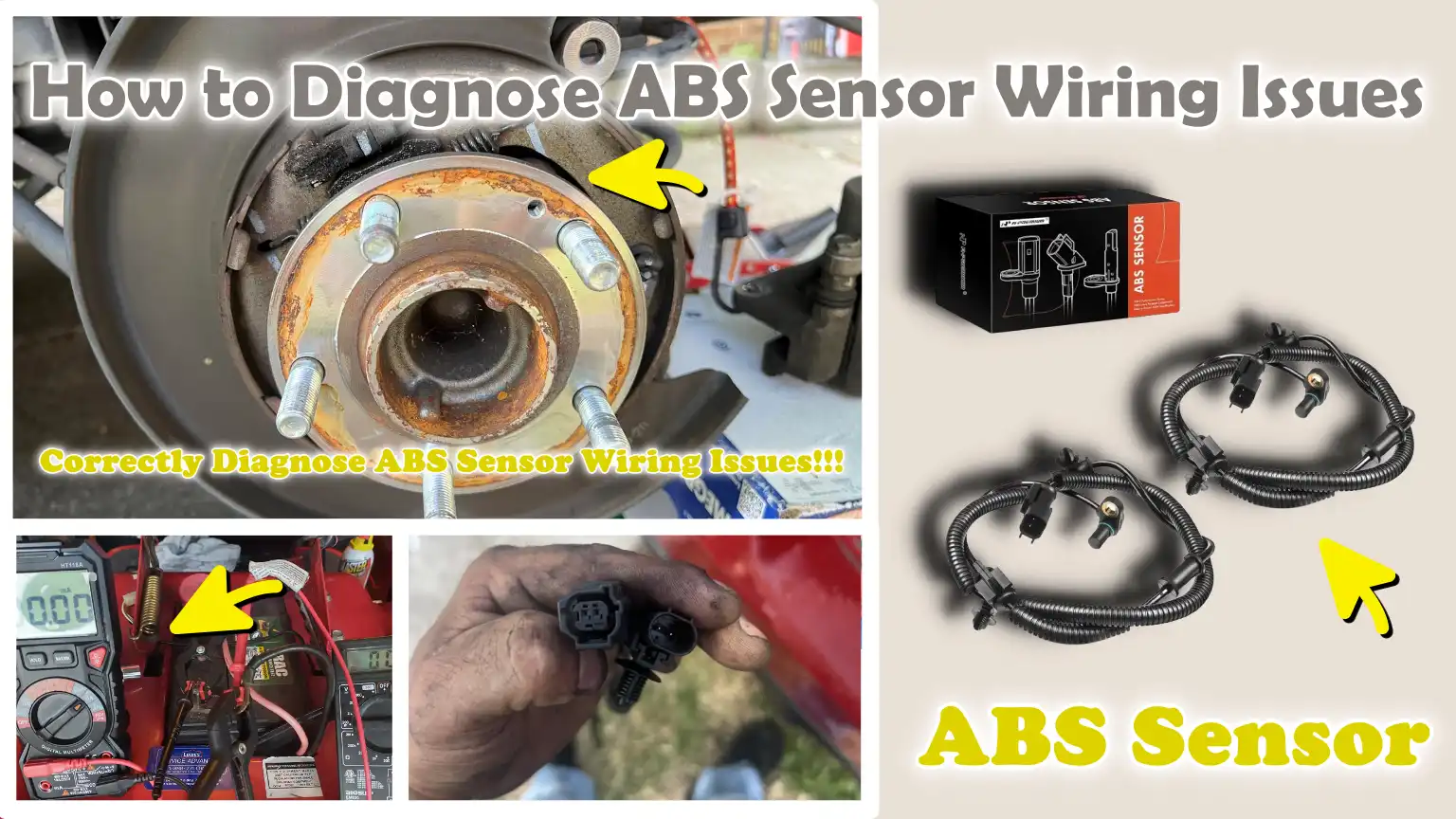 How to Diagnose ABS Sensor Wiring Issues