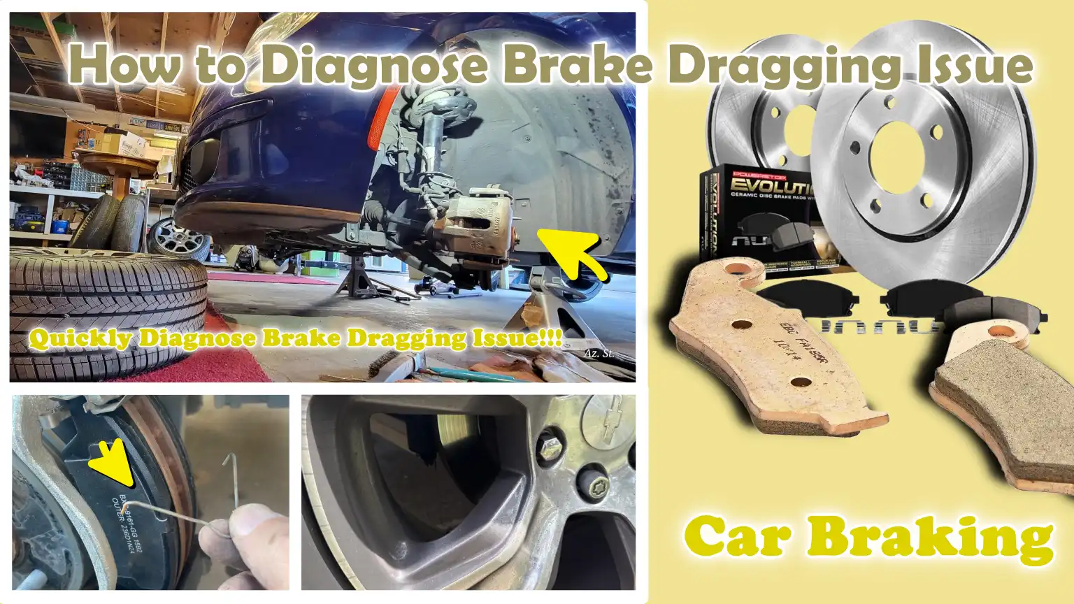 How to Diagnose Brake Dragging Issue