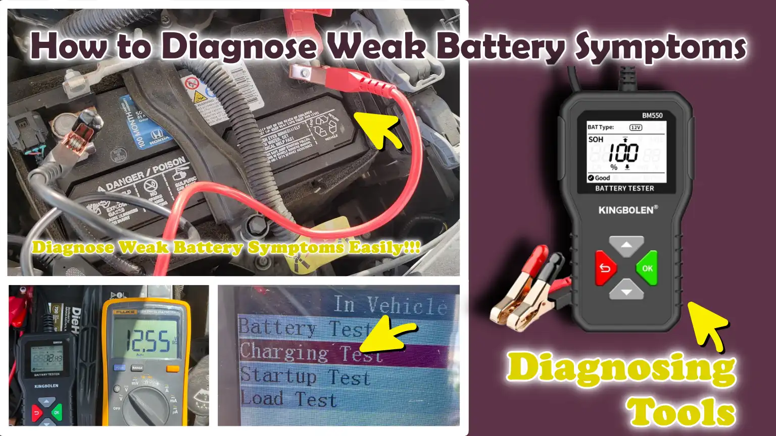How to Diagnose Weak Battery Symptoms