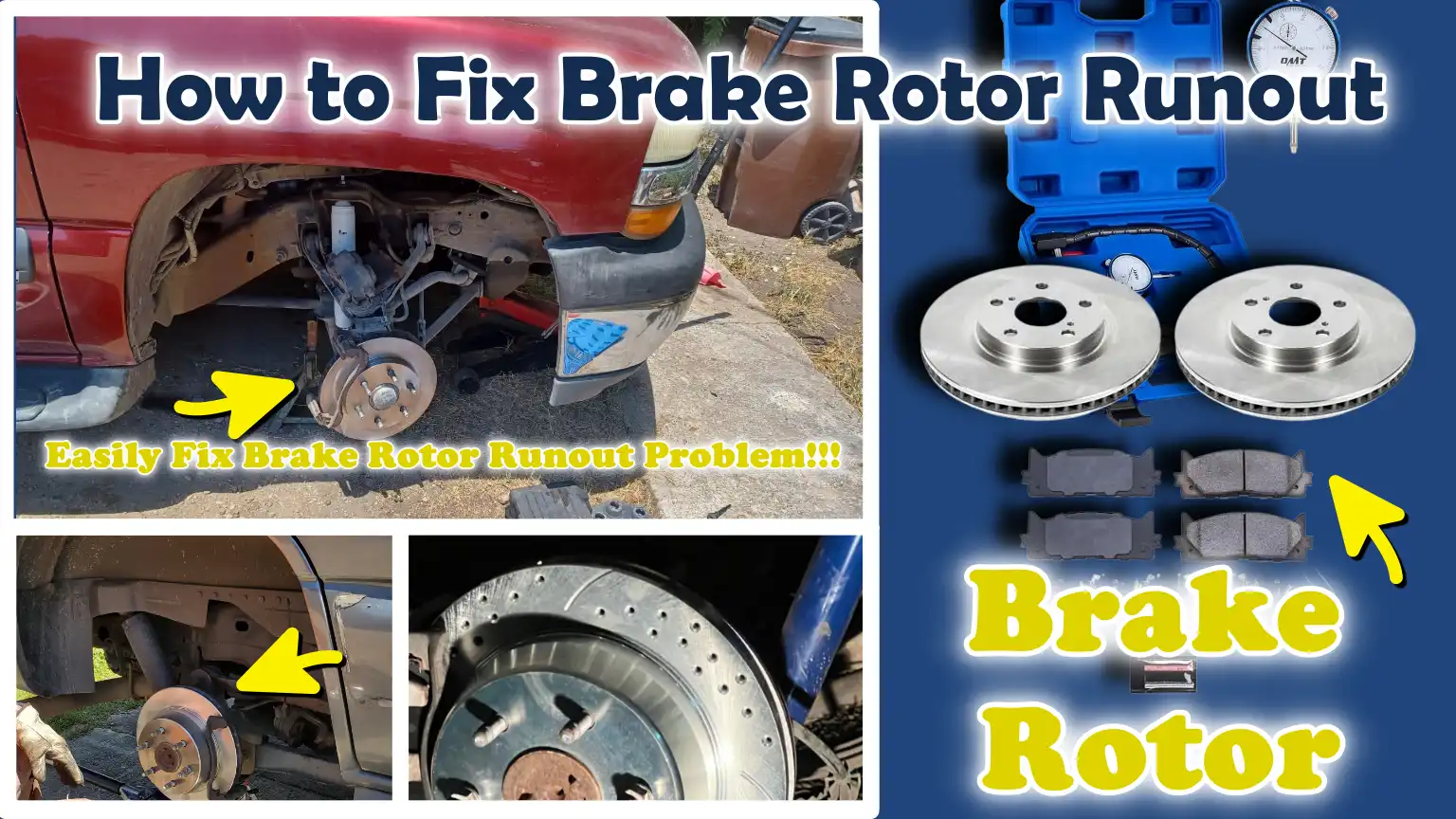 How to Fix Brake Rotor Runout