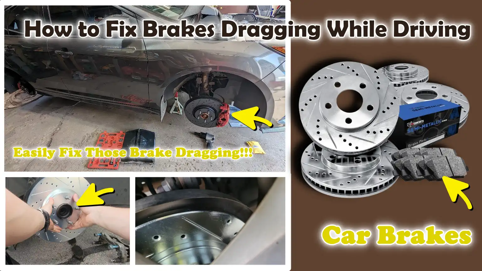 How to Fix Brakes Dragging While Driving