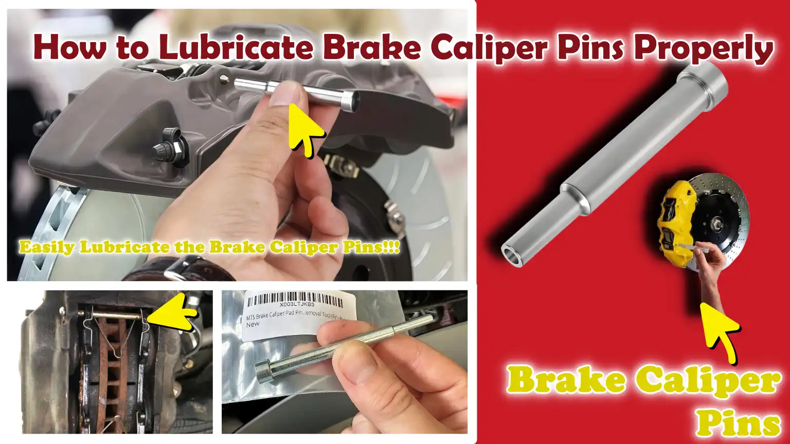 How to Lubricate Brake Caliper Pins Properly