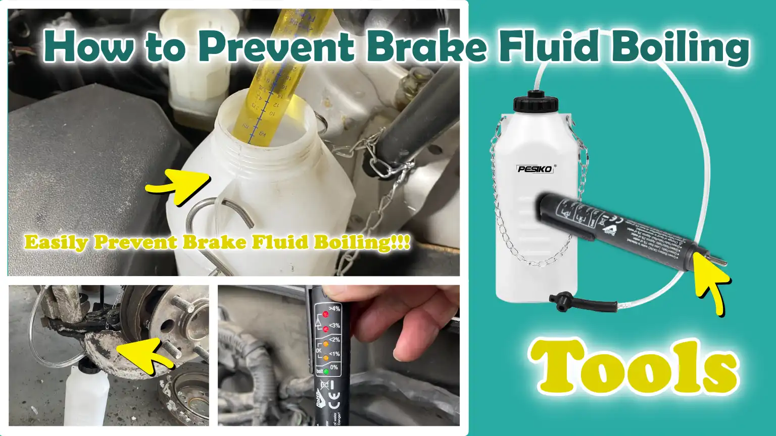 How to Prevent Brake Fluid Boiling