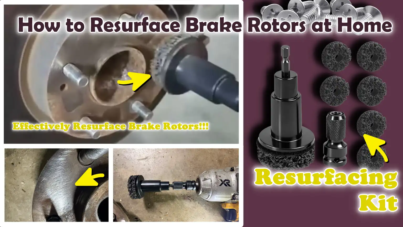 How to Resurface Brake Rotors at Home
