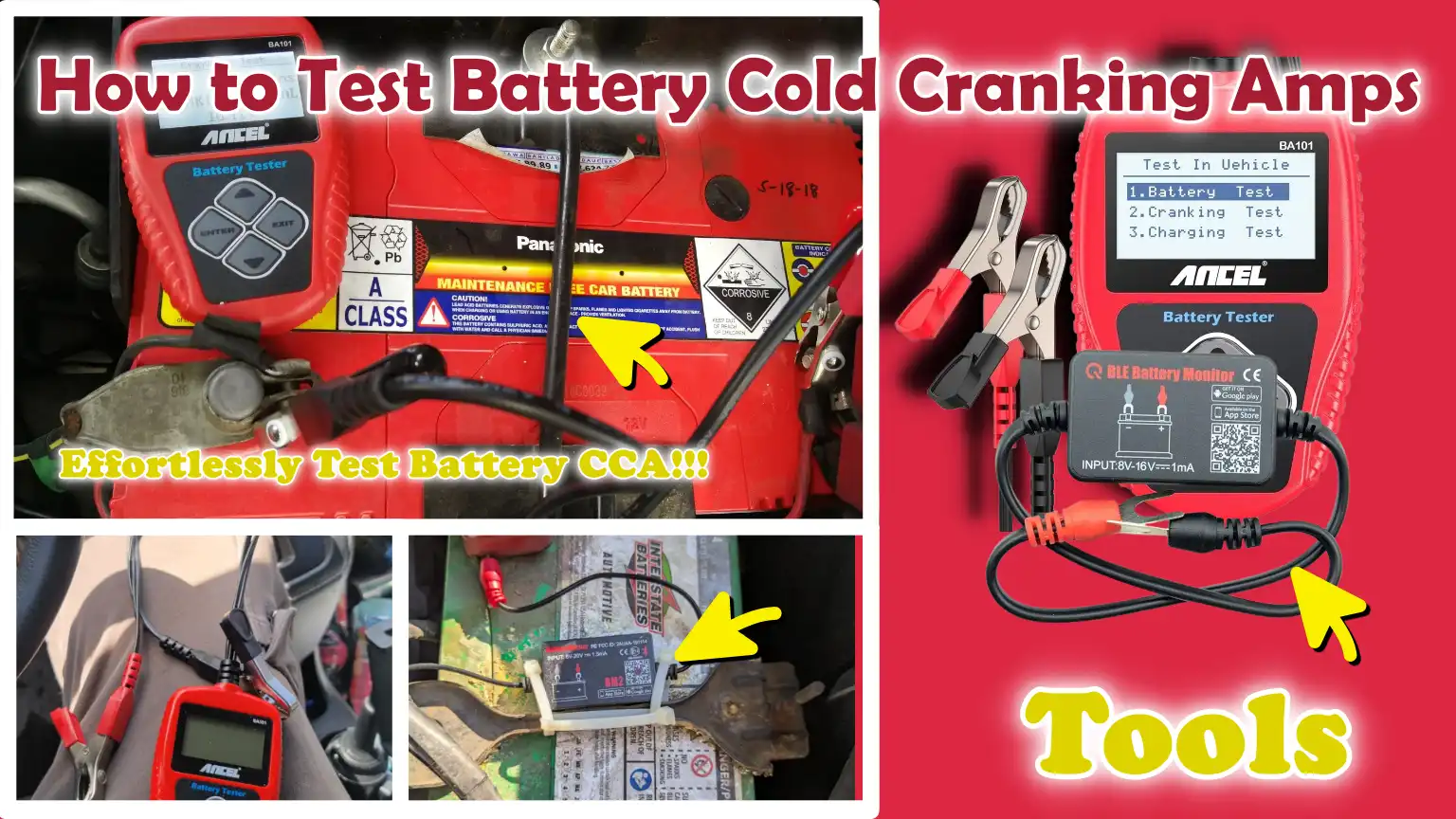 How to Test Battery Cold Cranking Amps