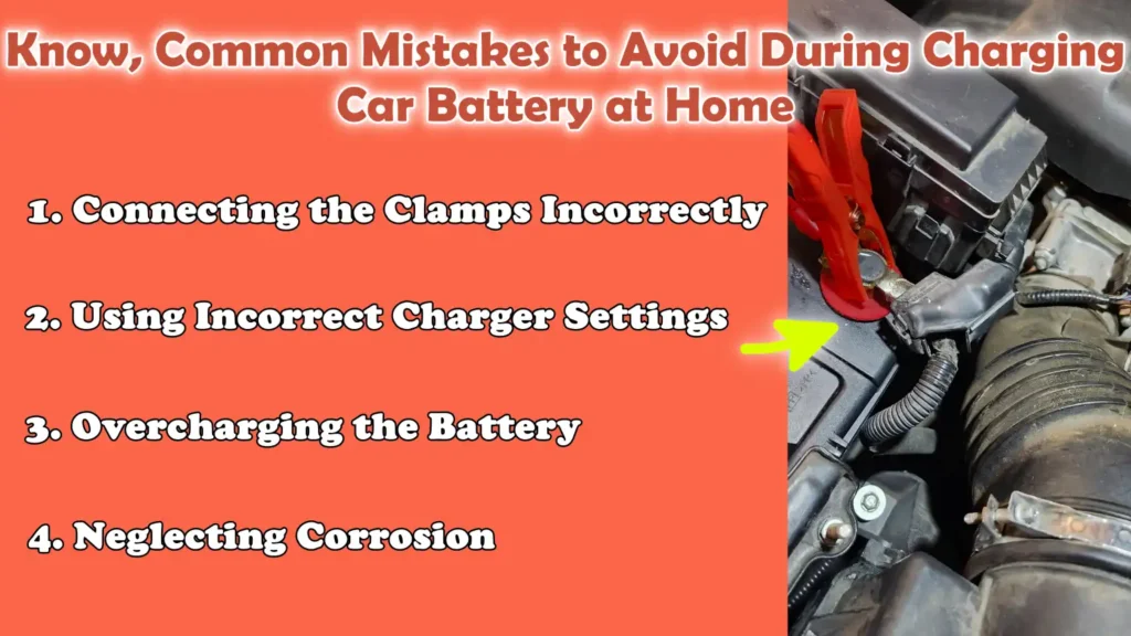 Know, Common Mistakes to Avoid During Charging Car Battery at Home