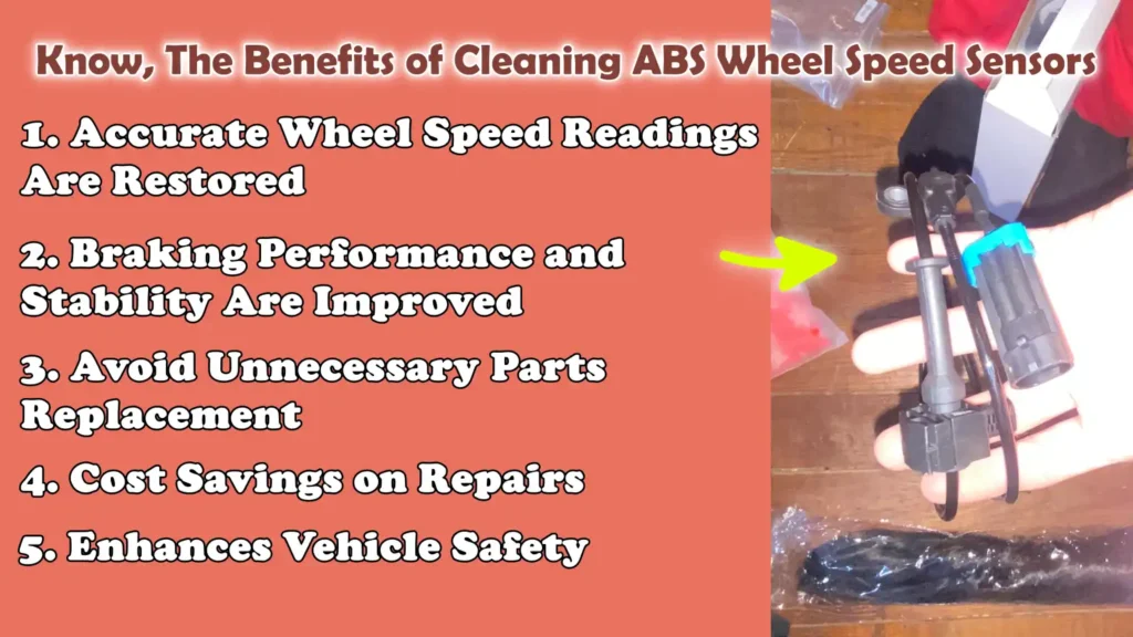 Know, The Benefits of Cleaning ABS Wheel Speed ​​Sensors