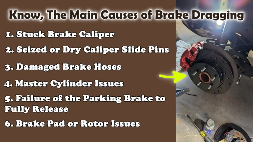 Know, The Main Causes of Brake Dragging