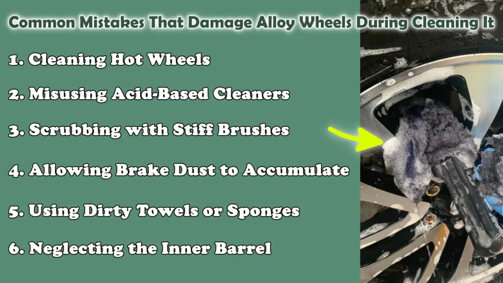 Common Mistakes That Damage Alloy Wheels During Cleaning It