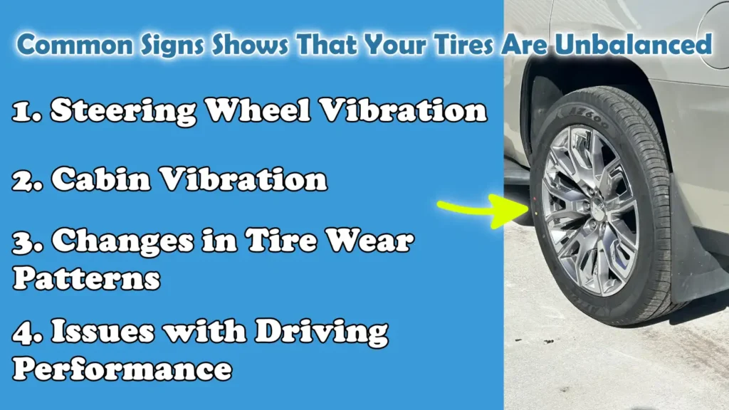 Common Signs Shows That Your Tires Are Unbalanced