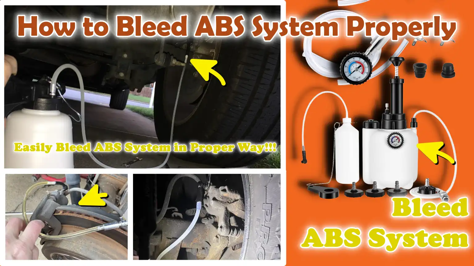 How to Bleed ABS System Properly