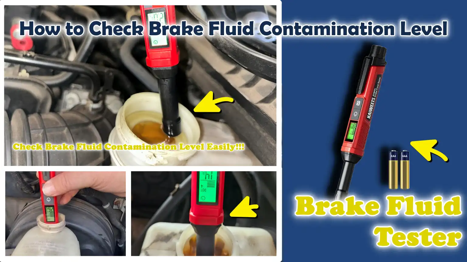 How to Check Brake Fluid Contamination Level