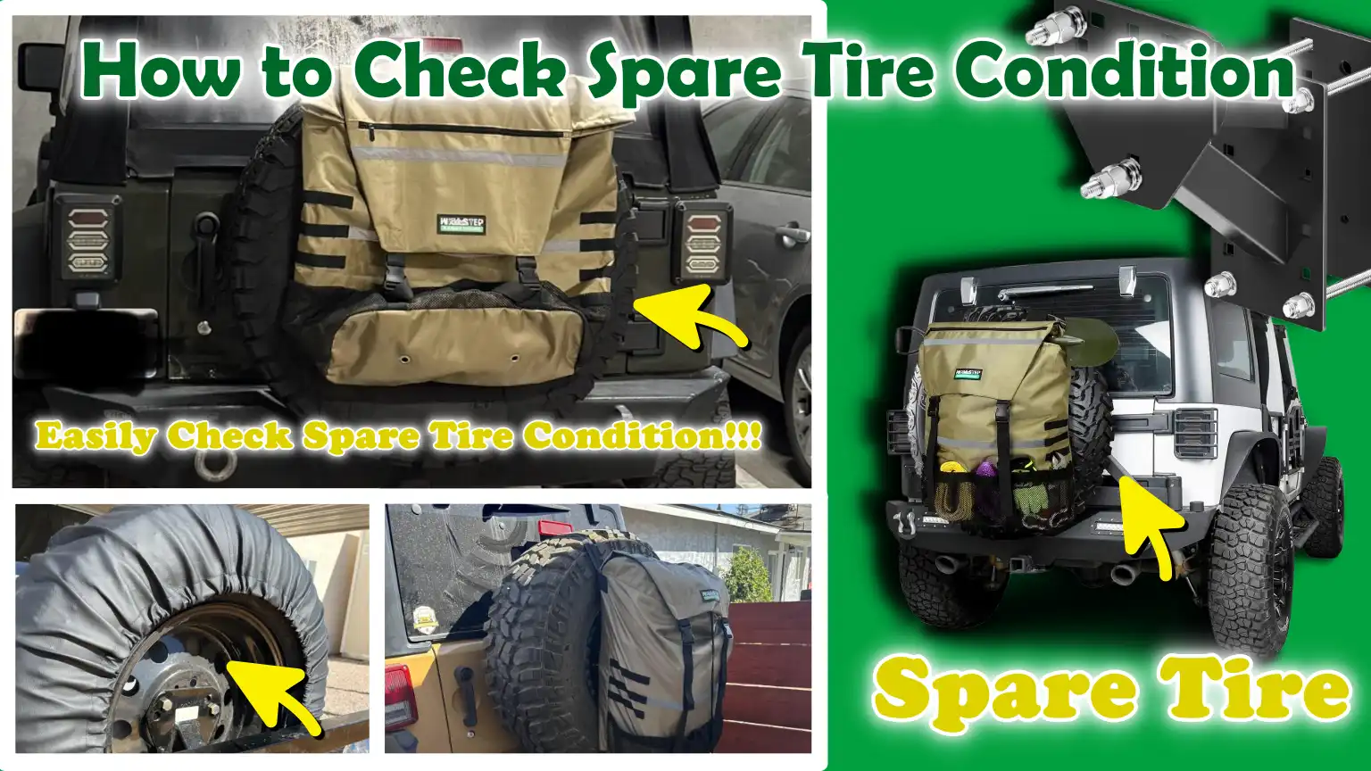 How to Check Spare Tire Condition