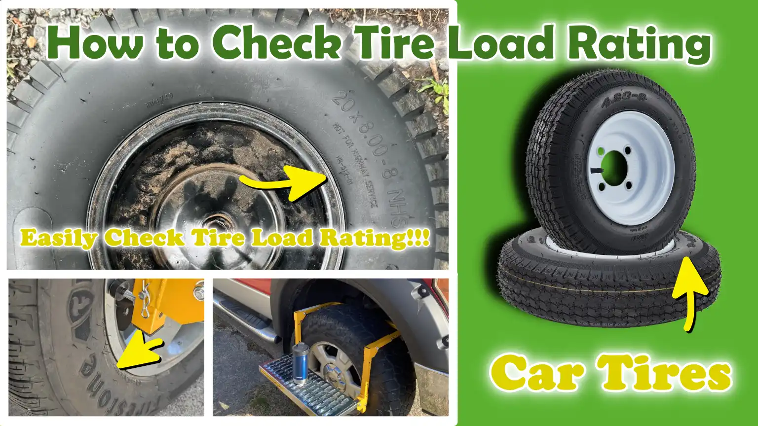 How to Check Tire Load Rating