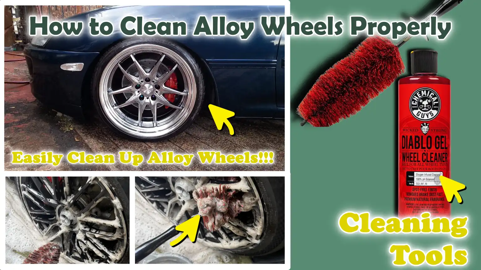 How to Clean Alloy Wheels Properly