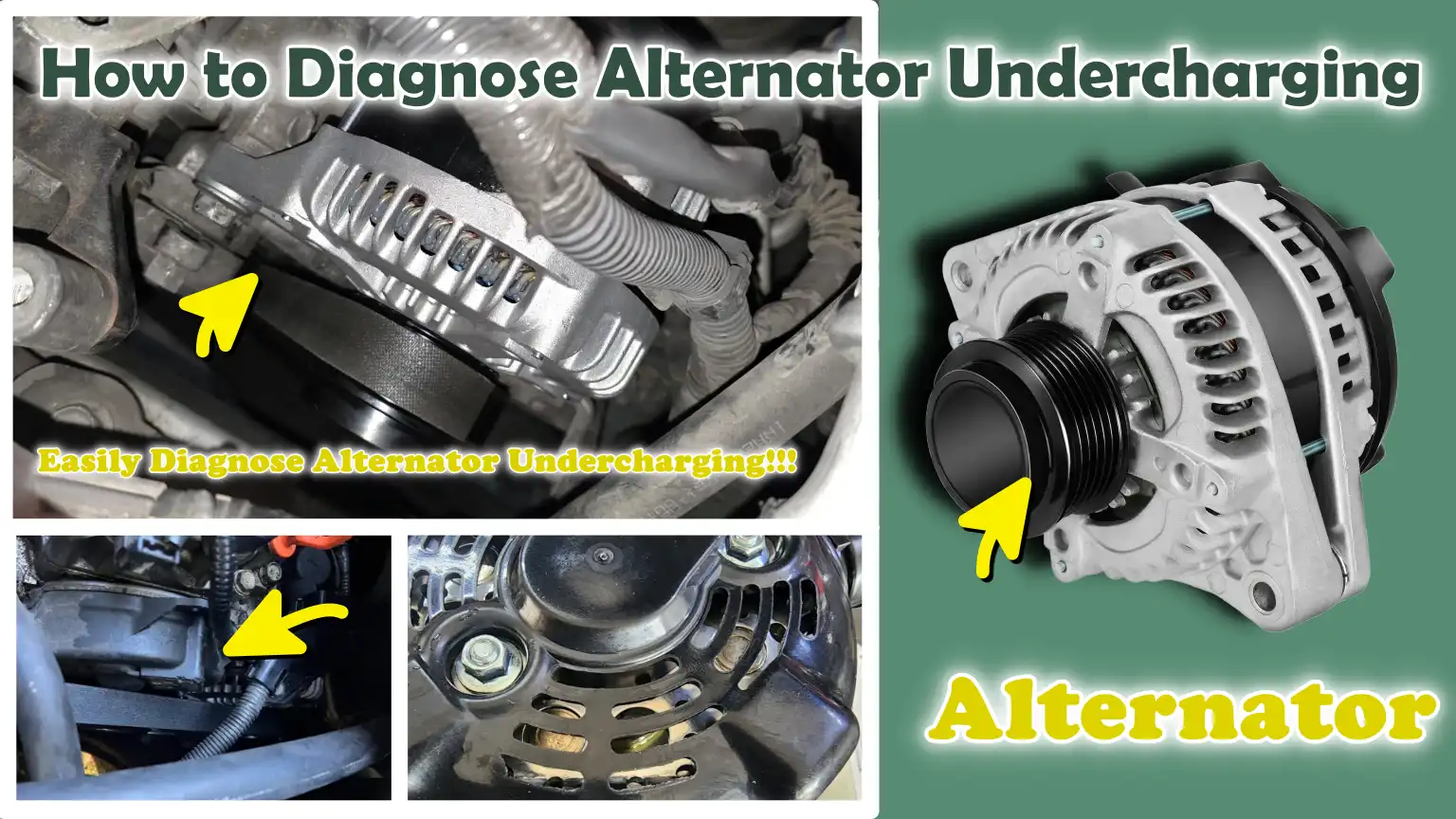 How to Diagnose Alternator Undercharging
