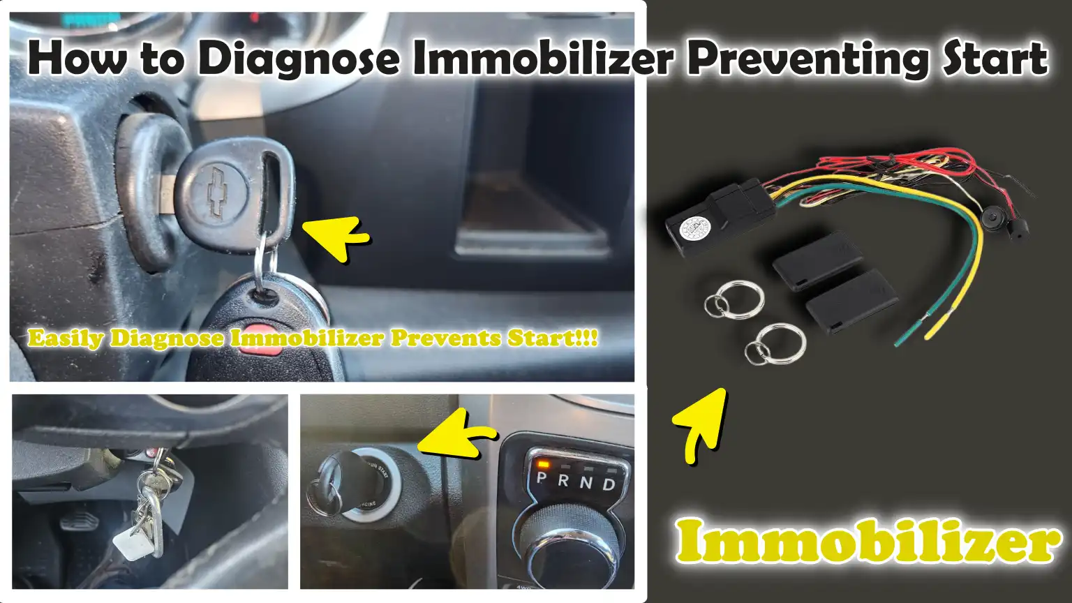 How to Diagnose Immobilizer Preventing Start